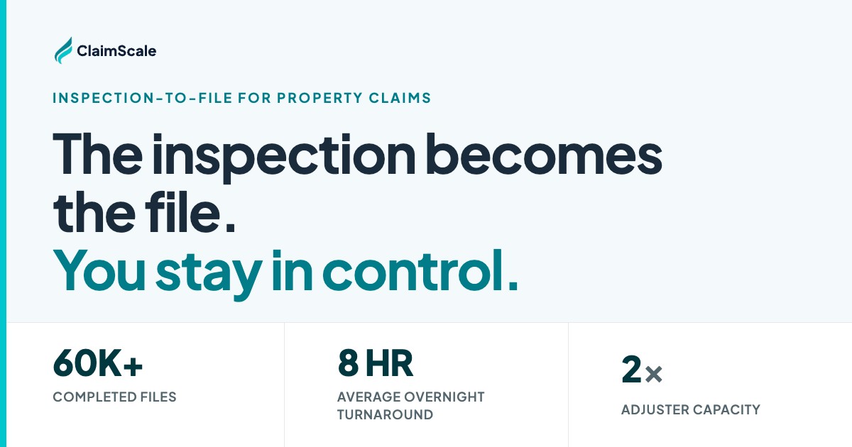 claimscale website preview